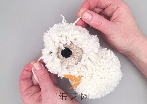 用毛线做宠物狗怎么做的