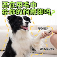 宠物狗擦脚湿巾怎么用的