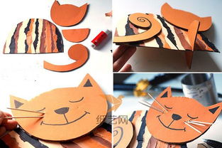 怎么用纸板制作宠物猫