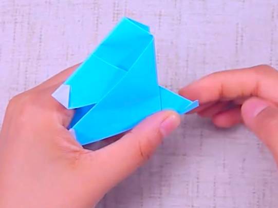 折一个纸宠物狗怎么折的