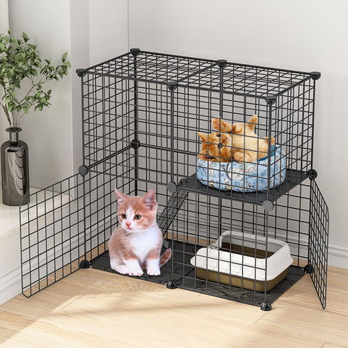 宠物猫窝猫笼怎么安装