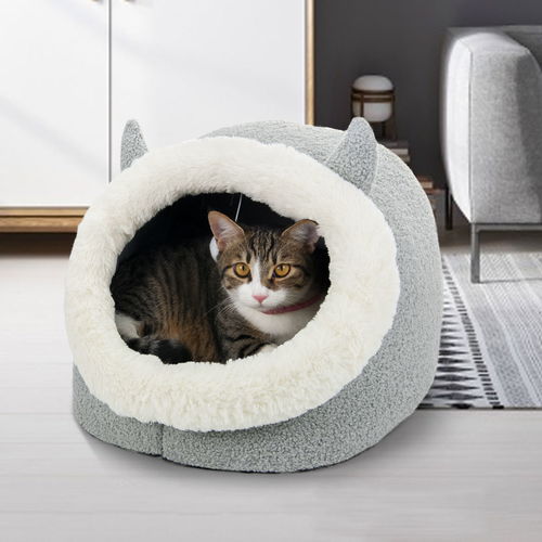 宠物猫夏季猫窝怎么放