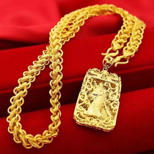 宠物狗项链大金链子怎么戴