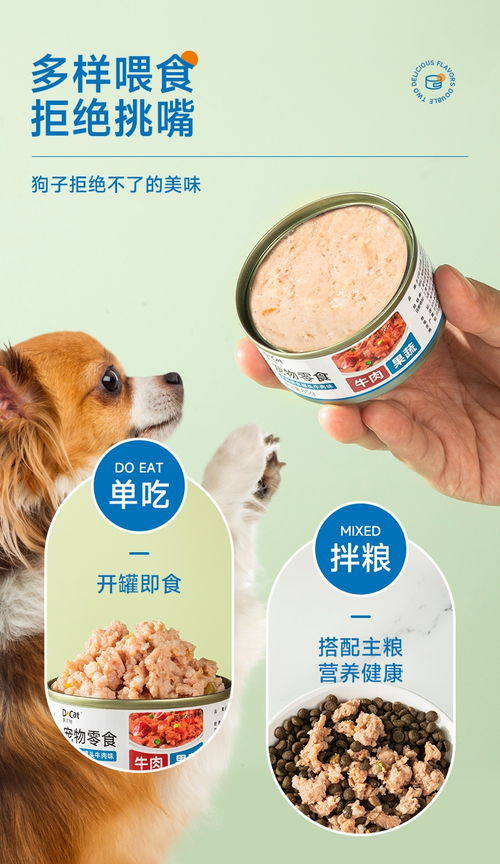 宠物狗零食罐头食物怎么做